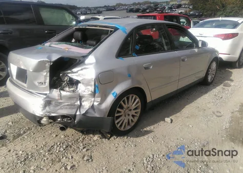 2003 Audi A4 1.8T from USA, damaged, VIN WAULC68E83A169539